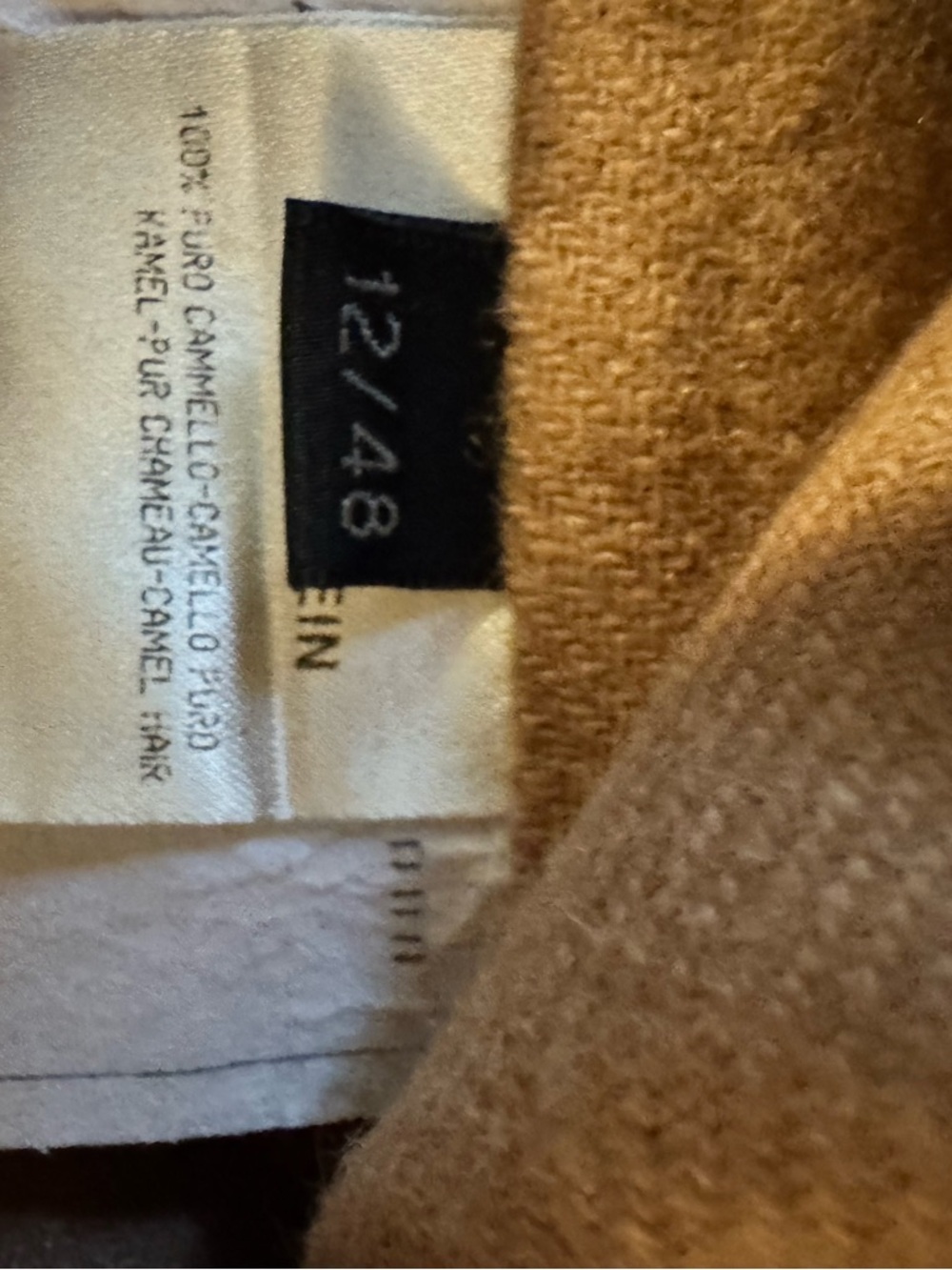 Calvin Klein Collection Camel Midi Dress - Picture 8 of 11